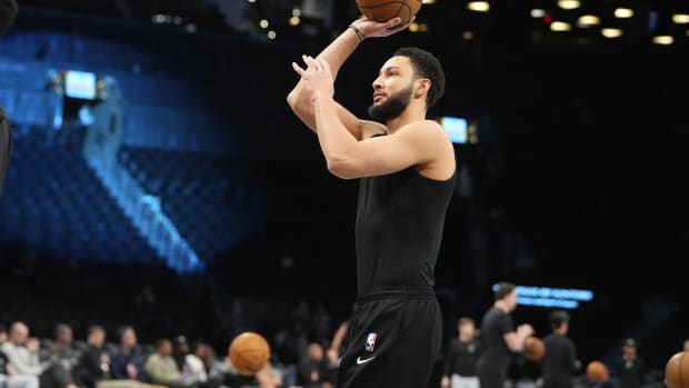 Brooklyn Nets point guard Ben Simmons